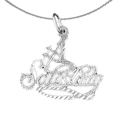 14K or 18K Gold #1 Sales Lady Pendant