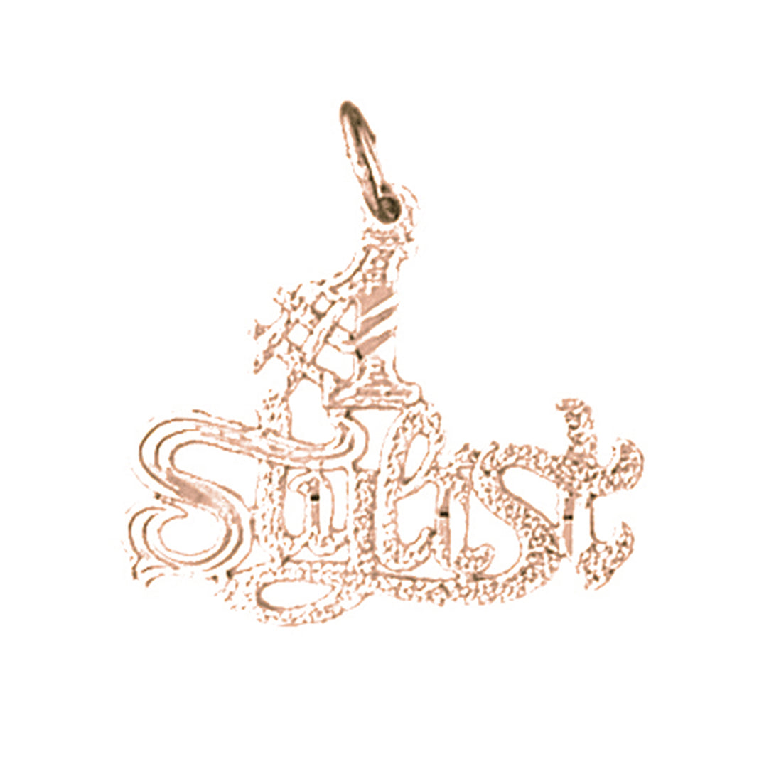 14K or 18K Gold #1 Stylist Pendant