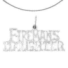 14K or 18K Gold Fireman's Daughter Pendant
