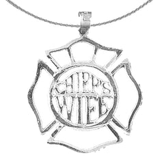 10K, 14K or 18K Gold Chief's Wife Pendant