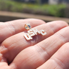 14K or 18K Gold USMC Pendant