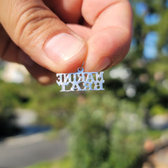 14K or 18K Gold Marine Brat Pendant