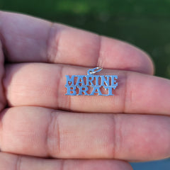 14K or 18K Gold Marine Brat Pendant