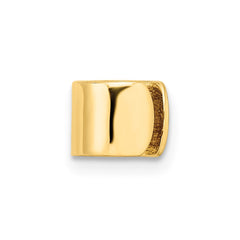 10K Yellow Gold Polished Single Ear Cuff