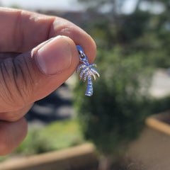 14K or 18K Gold Palm Tree Pendant
