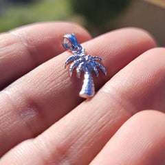 14K or 18K Gold Palm Tree Pendant