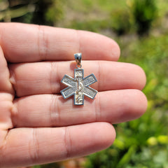 14K or 18K Gold Star of Life Symbol Pendant
