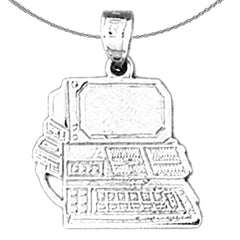 14K oder 18K Gold Computer Anhänger