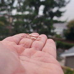 Colgante Cornicello / Cuerno Italiano 3D de Oro de 14K o 18K