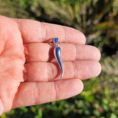 Colgante Cornicello / Cuerno Italiano 3D de Oro de 14K o 18K