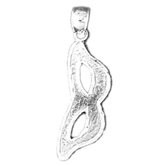 14K or 18K Gold Masquerade Mask Pendant