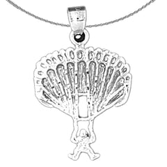14K oder 18K Gold Fallschirmanhänger
