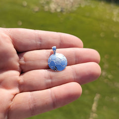 14K or 18K Gold Soccer Ball Pendant