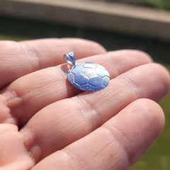 14K or 18K Gold Soccer Ball Pendant