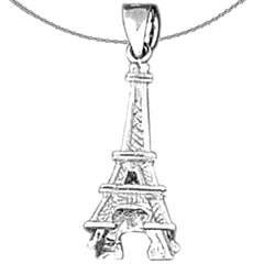 14K or 18K Gold Eiffel Tower Pendant