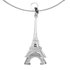 14K or 18K Gold Eiffel Tower Pendant