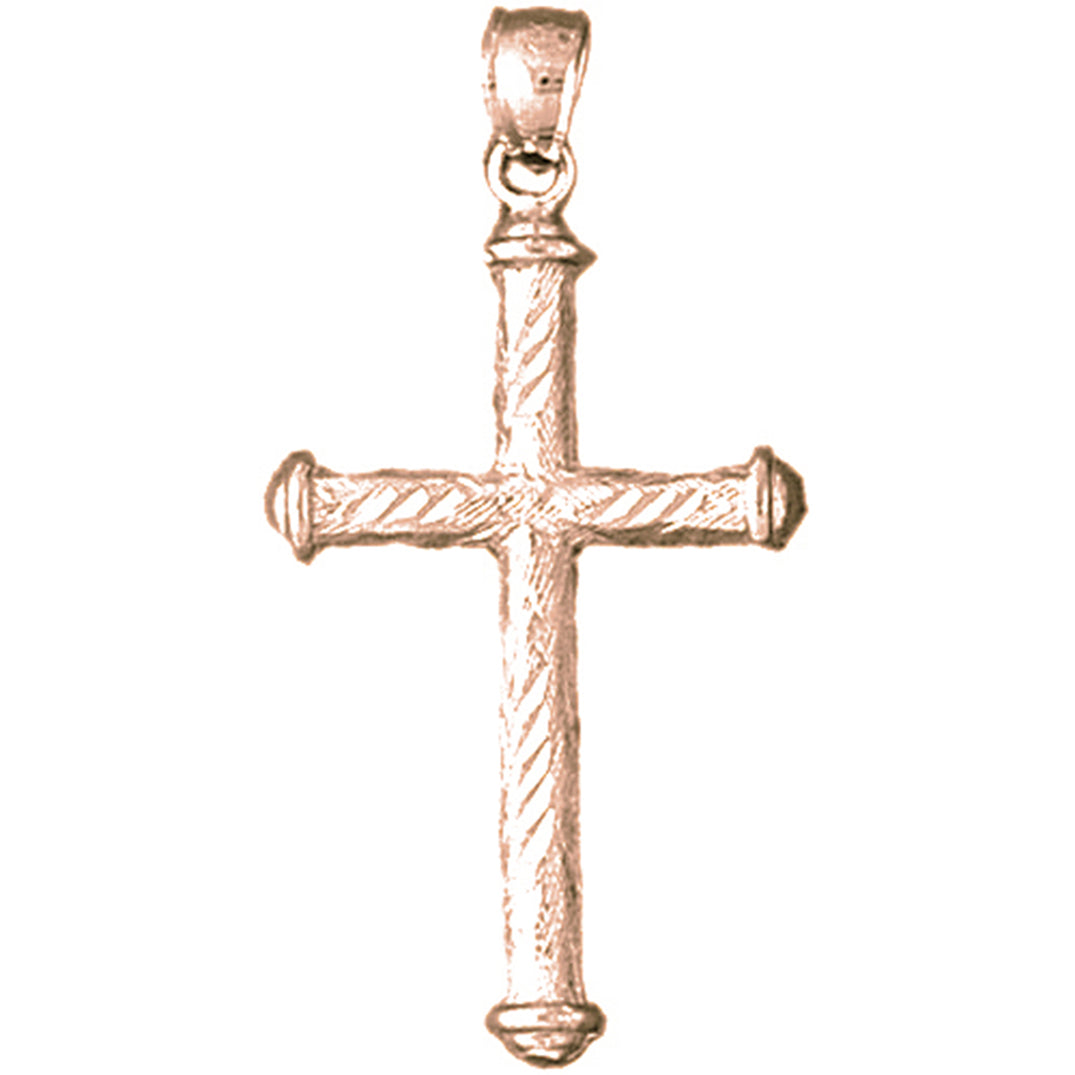 14K or 18K Gold Other Cross Pendant