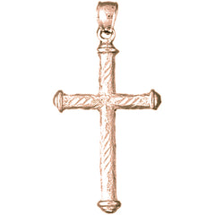 14K or 18K Gold Other Cross Pendant