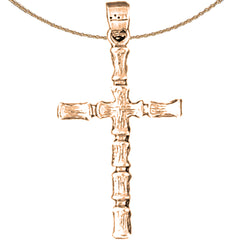 14K or 18K Gold Other Cross Pendant