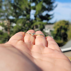 14K or 18K Gold Methodist Cross Pendant