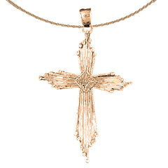14K or 18K Gold Other Cross Pendant