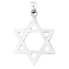14K or 18K Gold Star of David Pendant