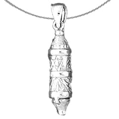 Colgante de pergamino de la Torá de oro de 14 quilates o 18 quilates