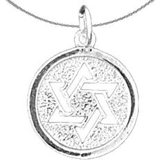 Colgante Estrella de David de Oro de 14K o 18K