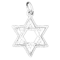 14K or 18K Gold Star of David Pendant