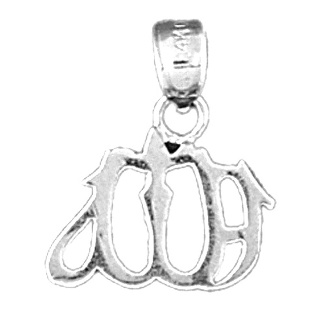 14K or 18K Gold Muslim Allah Pendant