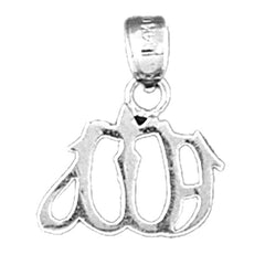 14K or 18K Gold Muslim Allah Pendant