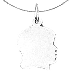 14K or 18K Gold Hand-cut Pendant