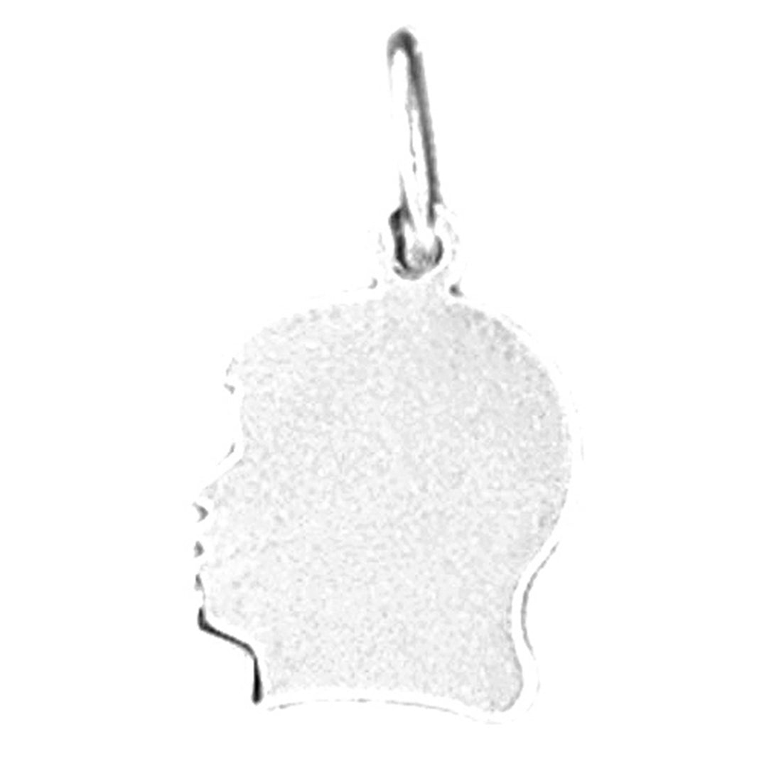 14K or 18K Gold Hand-cut Pendant