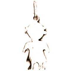 14K or 18K Gold Hand-cut Pendant