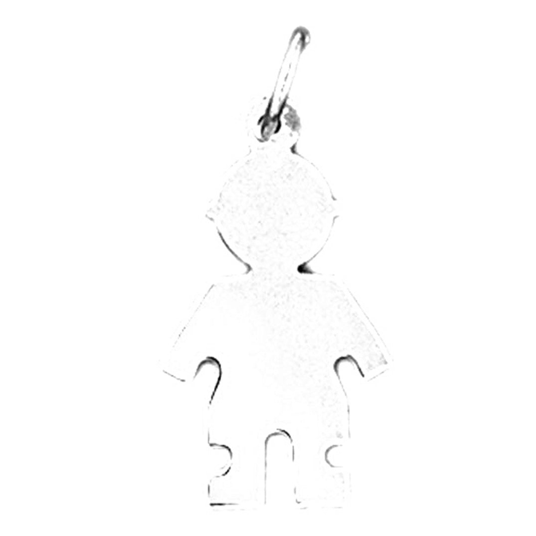 14K or 18K Gold Hand-cut Pendant