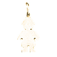 14K or 18K Gold Hand-cut Pendant