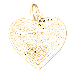 14K or 18K Gold Mom Pendant