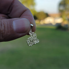 14K or 18K Gold Big Sister Pendant