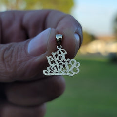 14K or 18K Gold Big Sister Pendant