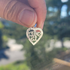 Colgante Dulce 15 de oro de 14 quilates o 18 quilates