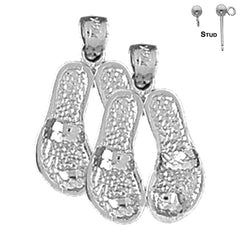 14K or 18K Gold Flip Flops Earrings