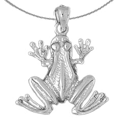 Froschanhänger aus 10 Karat, 14 Karat oder 18 Karat Gold