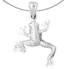 Froschanhänger aus 10 Karat, 14 Karat oder 18 Karat Gold