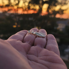 Colgante Pingüino de Oro de 10K, 14K o 18K