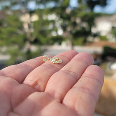 14K oder 18K Gold Löwenkopf Anhänger