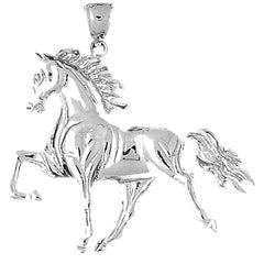 10K, 14K or 18K Gold Horse Pendant
