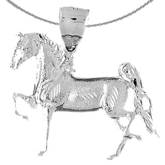 10K, 14K or 18K Gold Horse Pendant
