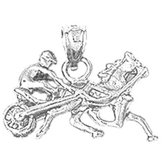 10K, 14K or 18K Gold Horse Pendant