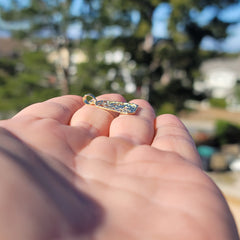 14K oder 18K Gold Anhänger „Der Heilige Georg tötet den Drachen“