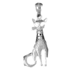 10K, 14K or 18K Gold Cat Pendant